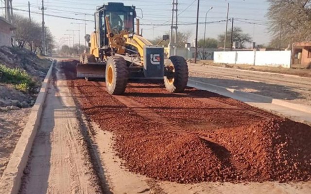 Realizaron diversas mejoras en avenida Carlos Pellegrini de Las Termas de Río Hondo