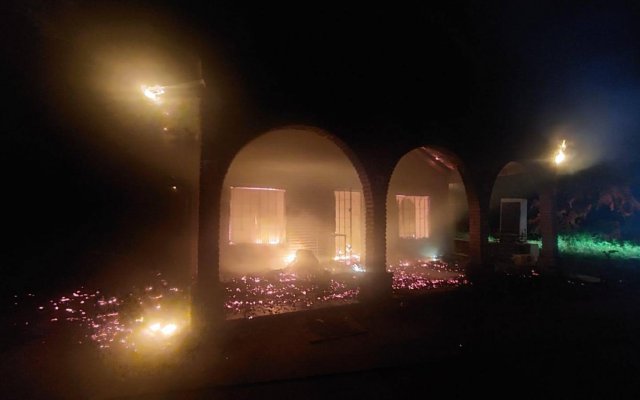 Saladillo: Intervención efectiva de bomberos de Las Termas de Río Hondo en incendio nocturno