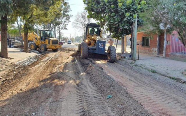 Barrio Soberanía Nacional: La comuna termense continúa pavimentando sus calles
