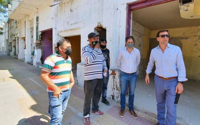 Avanzan las obras de refuncionalización del ex hotel Italia en Las Termas de Río Hondo