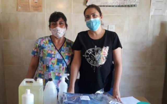 Acos Pozo del Arbolito: entregan insumos a la Posta Sanitaria  