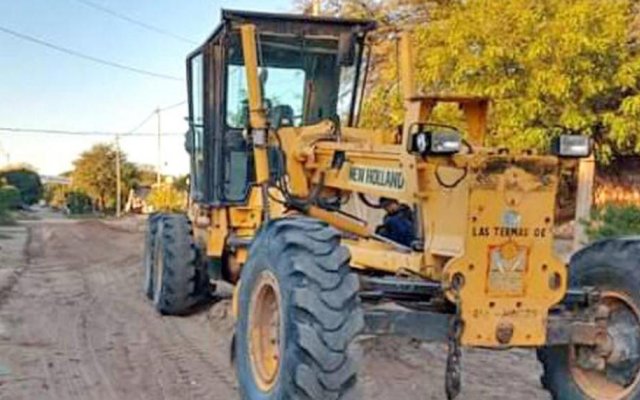 Villa Balnearia: Realizan mejoramiento de calles en el sector “B”