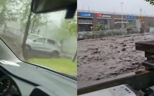Desborde de barro y escombros en Santiago de Chile provoca caos y destrucción
