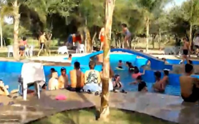 Isla de los Castillos: Desalojan un camping en la que concurrieron cientos de personas