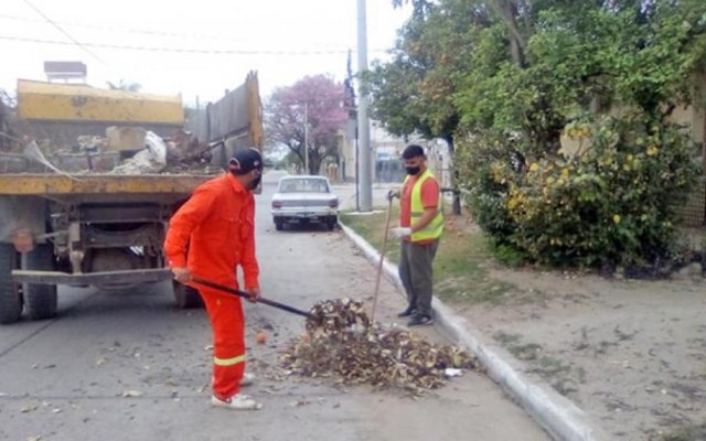 Pozuelos y Gramilla Vieja: Realizan tareas de fumigación en distintos edificios públicos y de instituciones