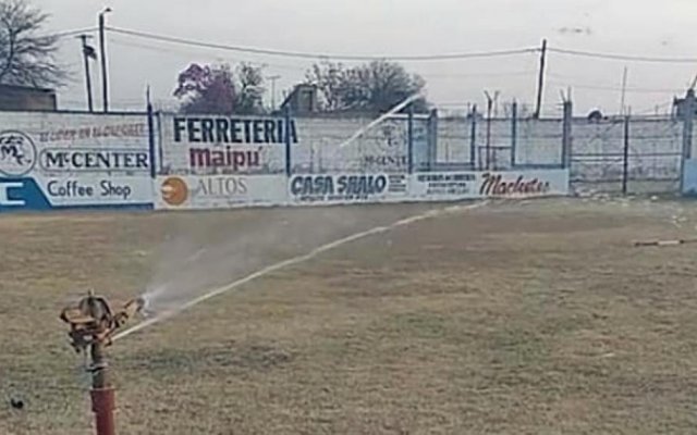 Mejoramiento del sistema de riego del Club Atlético 25 de Mayo de Las Termas de Río Hondo