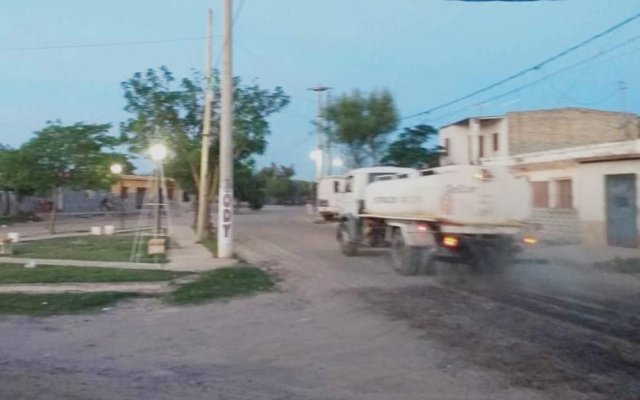 Barrio España: Servicios públicos realiza tareas de riesgo en el barrio y en diferentes sectores de la ciudad