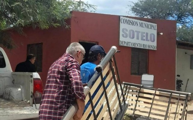Asistencia inmediata a damnificado por incendio en Sotelo, Río Hondo