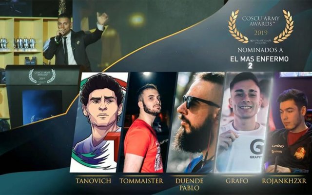 Coscu Army Awards: los streamers tienen sus premios