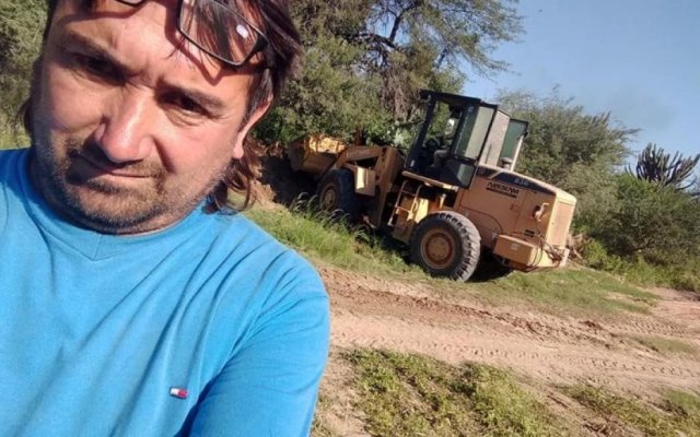 Lescano: Trabajan para mejorar distintos caminos de la zona