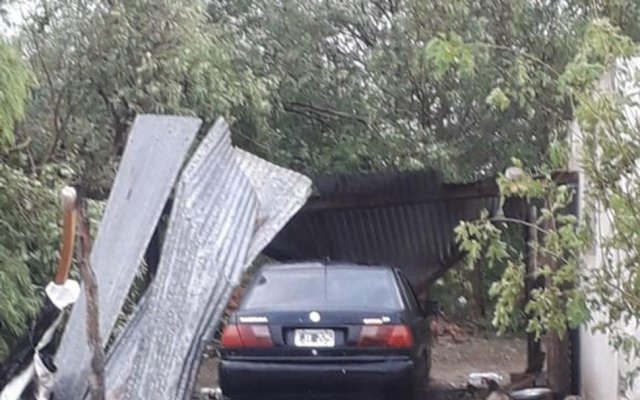 Realizan un relevamiento en las familias luego del fuerte vendaval