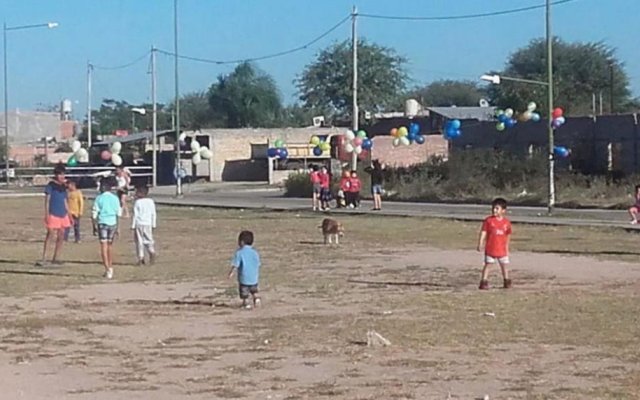 Toro Yacu: Decoran un boulevard para hacer más lúdica la recreación de los niños